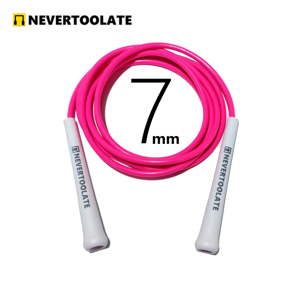 7mm diameter PVC AND PU MATERI - Skipping Rope Pvc ulasan dan harga