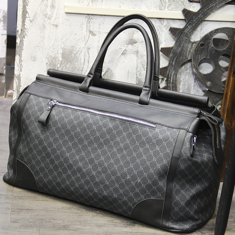 Fashion Plaid Travel Bag Men H - Crossfit G ulasan dan harga